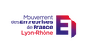 MEDEF LYON RHONE Logo MEDEF Lyon Rhône